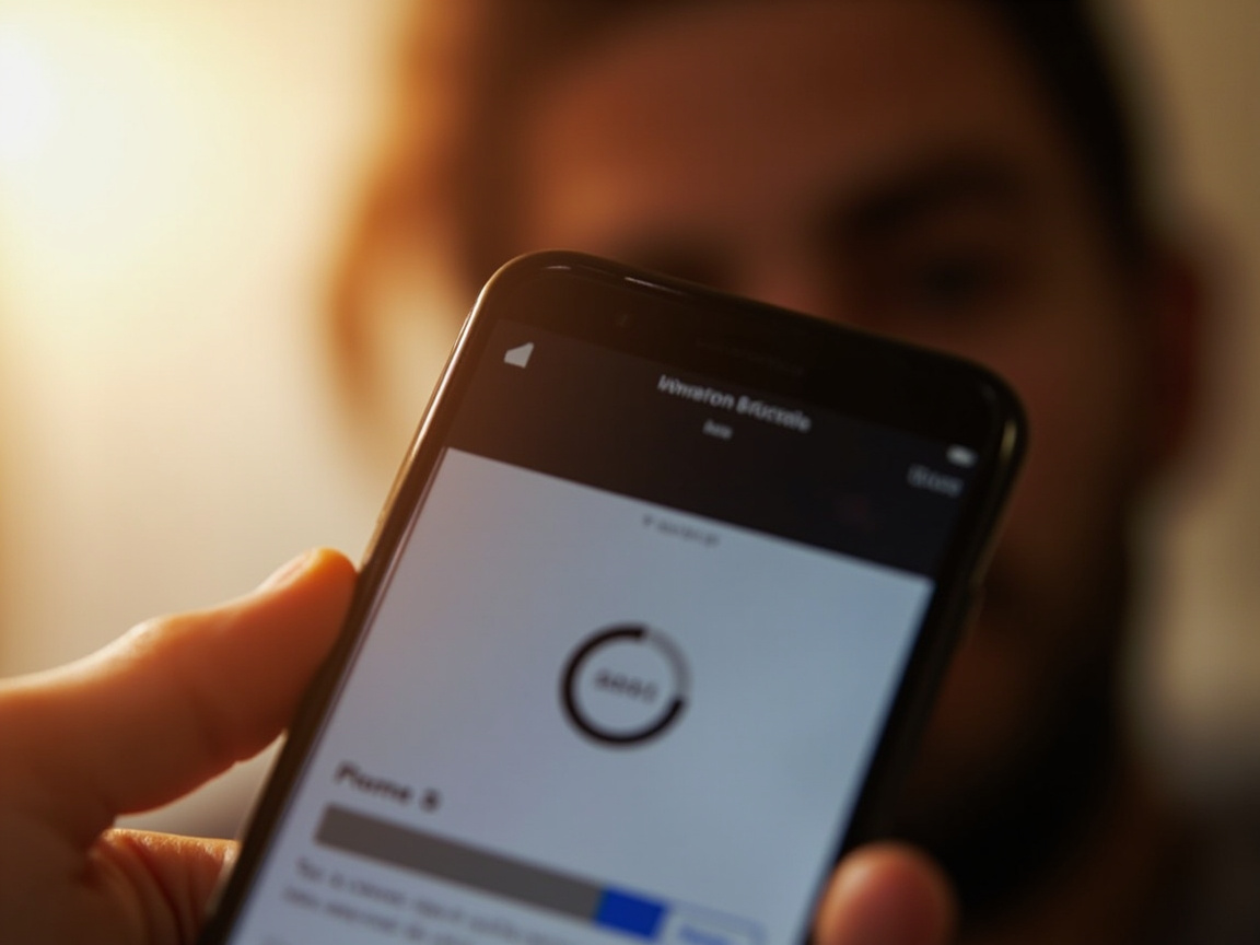 Slow loading website on a smartphone costing a business potential customers