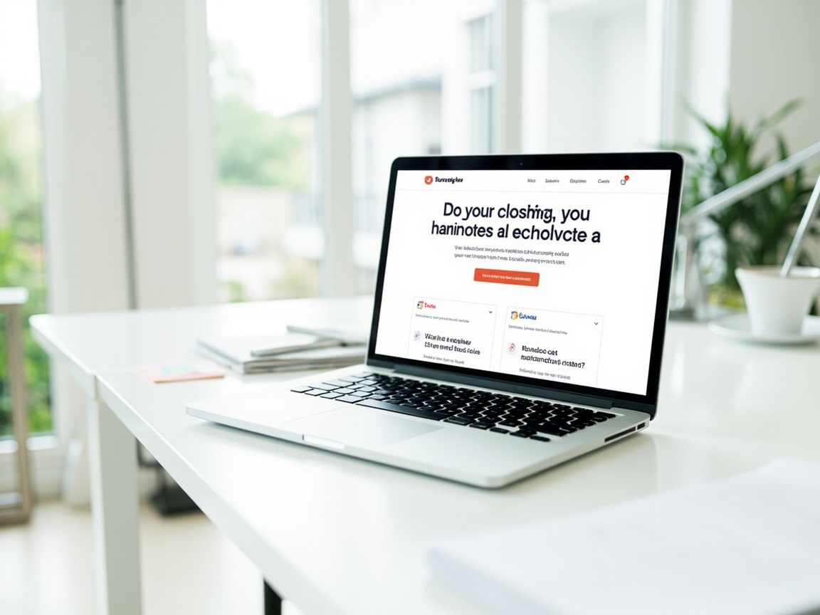 Clean professional website with trust signals and clear calls-to-action to stop losing customers